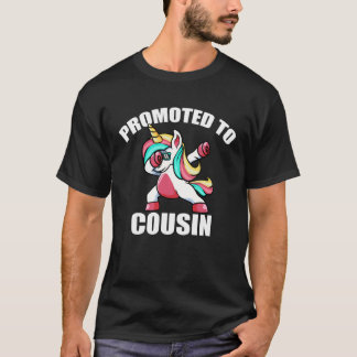 Baby Announcement Dabbing Unicorn   Promoted To Co Tシャツ