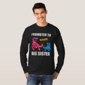 Baby Announcement Promoted To Sistersaurus  Big Si Tシャツ (正面フル)