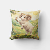 Baby Aries Zodiac Nursery Kids クッション (正面)