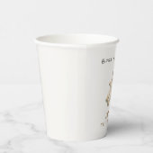Baby Astronaut First Birthday Custom Paper cup 紙コップ (右)