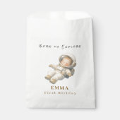 Baby Astronaut First Birthday Favor Bags フェイバーバッグ (正面)