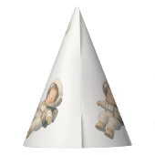  Baby Astronaut Space Birthday Party Hats パーティーハット (裏面)