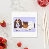 Baby Basset Hound  スタンダードカクテルナプキン (インサイチュ)