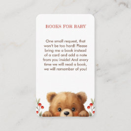 Baby Bear And Rowan Berries Books For Baby  エンクロージャーカード