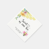 Baby Bee - sweet as can bee スタンダードカクテルナプキン (角)