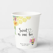 Baby Bee - sweet as can bee 紙コップ (正面)