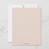 Baby Bestie 案内状 (裏面)