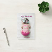 Baby birth stats add name place date keepsake memo ポストイット (オフィス)