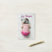 Baby birth stats add name place date keepsake memo ポストイット (デスク上)