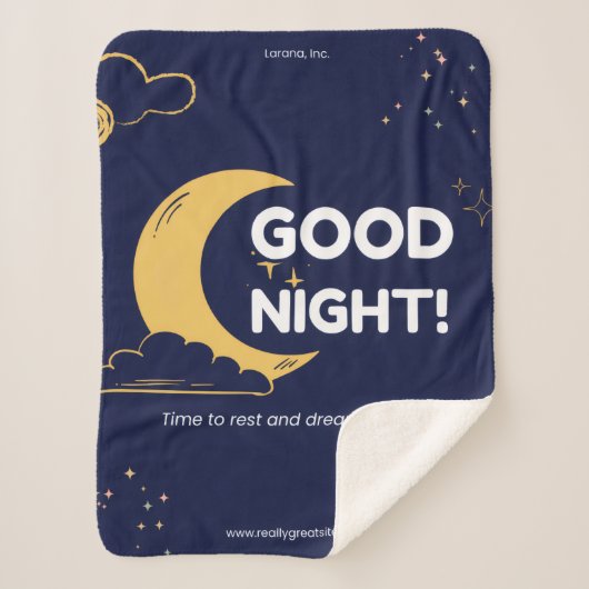 Baby Blanket シェルパブランケット (正面)