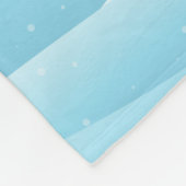 Baby blanket with Mini Cooper フリースブランケット (角)