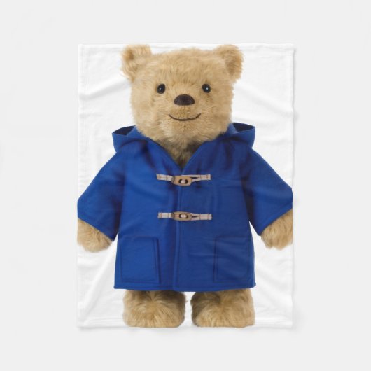 Baby Blanket With Paddington Bear フリースブランケット (正面)