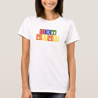 Baby Blocks熱いママ Tシャツ
