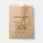 Baby bloom Baby shower Seed Packet Favors フェイバーバッグ (正面)
