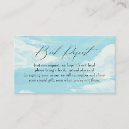 Baby Blue Sky Cloudのブックリクエスト 名刺