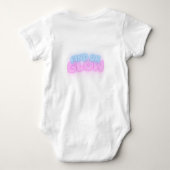 Baby body suit ベビーボディスーツ (裏面)