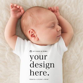 Baby Bodysuit | Design Upload DIY Newborn Outfit ベビーボディスーツ