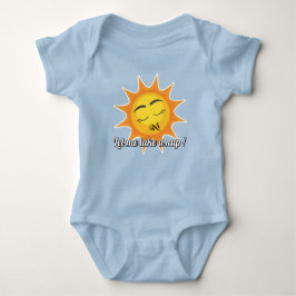 Baby Bodysuit : Take a Nap (blue) ベビーボディスーツ