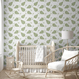 Baby Boho Seamless Leaf Pattern 壁紙