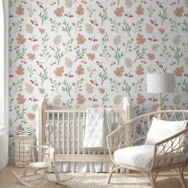 Baby Boho Seamless Leaves Pattern 壁紙