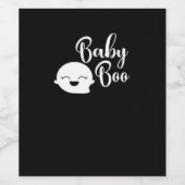 Baby Boo Halloween  ワインラベル (シングルラベル)