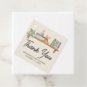 Baby Books and Brunch Neutral Baby Shower フェイバータグ (インサイチュ)