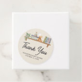 Baby Books and Brunch Neutral Baby Shower フェイバータグ (インサイチュ)