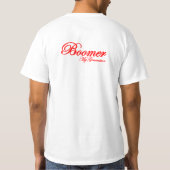 Baby boomer generation T-shirt Tシャツ (裏面)