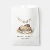Baby Boots and Foal Western Baby Shower フェイバーバッグ (正面)