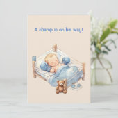 Baby Boxing Champ Digital Download Invite 招待状 (スタンド正面)