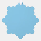 Baby Boy My 1st Christmas Dino オーナメントカード (裏面)