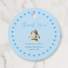Baby Boy Shower Favor Tag フェイバータグ