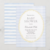 Baby Boy Shower Invitation 招待状 (正面/裏面)