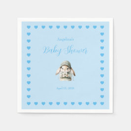 Baby Boy Shower Paper Napkin スタンダードカクテルナプキン
