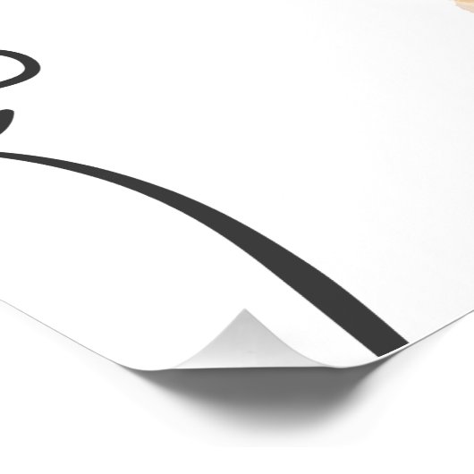 Baby Boy Shower Welcome Sign • Capybara Theme ポスター (コーナー)