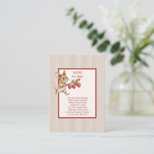 Baby Boy Woodland Animal Books for Baby エンクロージャーカード (スタンド正面)