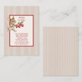 Baby Boy Woodland Animal Books for Baby エンクロージャーカード (正面/裏面)