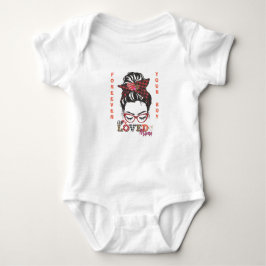 Baby Boy's First Valentine's Day Bodysuit ベビーボディスーツ