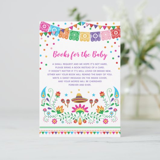 Baby Bringメキシコフェスタの小さいSenorita本 エンクロージャーカード (スタンド正面)