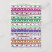 Baby Bringメキシコフェスタの小さいSenorita本 エンクロージャーカード (裏面)