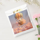 Baby Bunny Hot Air Balloon - Baby Shower Gift Bag フェイバーバッグ (封をした状態)