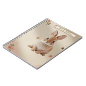 Baby Bunny Pastel Notebook ノートブック (左側)