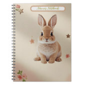 Baby Bunny Pastel Notebook ノートブック (正面)