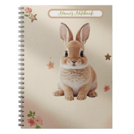 Baby Bunny Pastel Notebook ノートブック