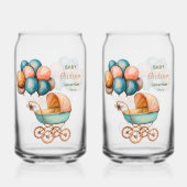 Baby Carriage Soda Glass ガラス缶 (正面)