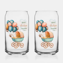 Baby Carriage Soda Glass ガラス缶