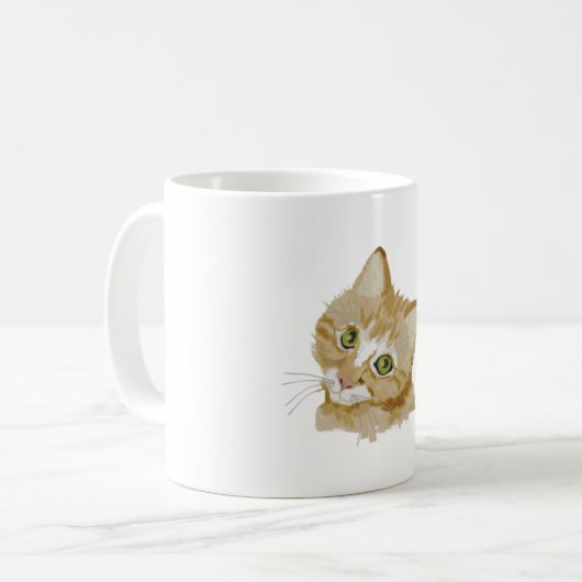 Baby cat コーヒーマグカップ (正面左)