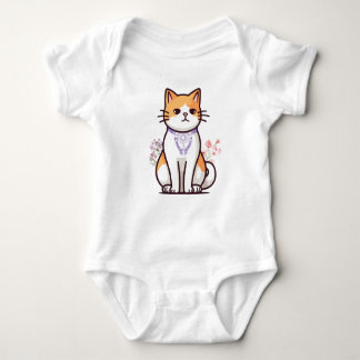Baby  Cat Lover T-shirt ベビーボディスーツ