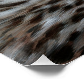 Baby Cheetah Fine Art Print 71x47cm ポスター (コーナー)