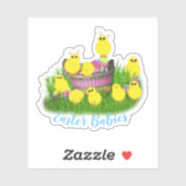Baby Chicks Easter シール (シート)